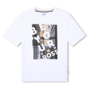 BOSS Playera para niño y adolescente